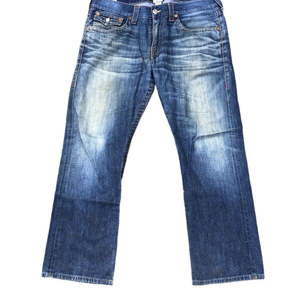 True Religion Jeans Size 36 RICKY Blue - Picture 4 of 11